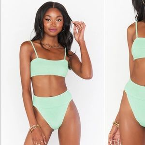 Show me your MUMU, melon scrunch bikini